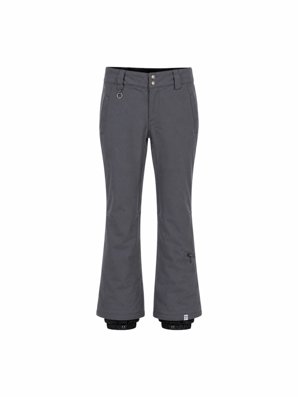 Roxy Signature Series Torah Bright Snowboard Pants Slim Fit 10K S Grey